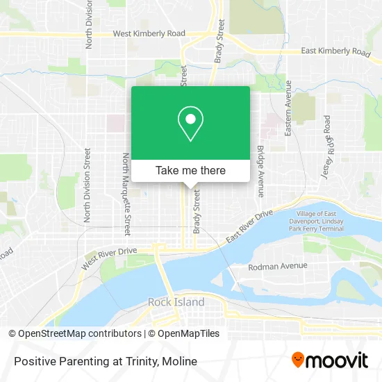 Positive Parenting at Trinity map