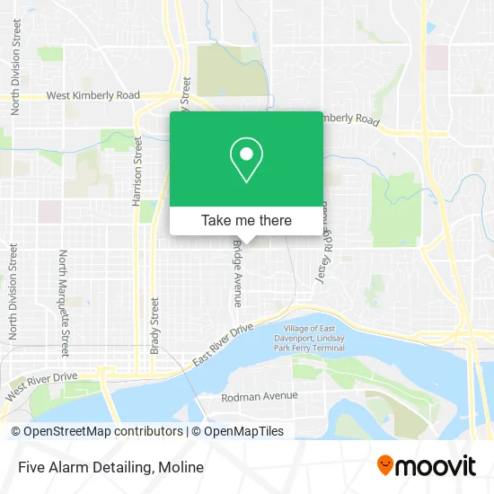Five Alarm Detailing map