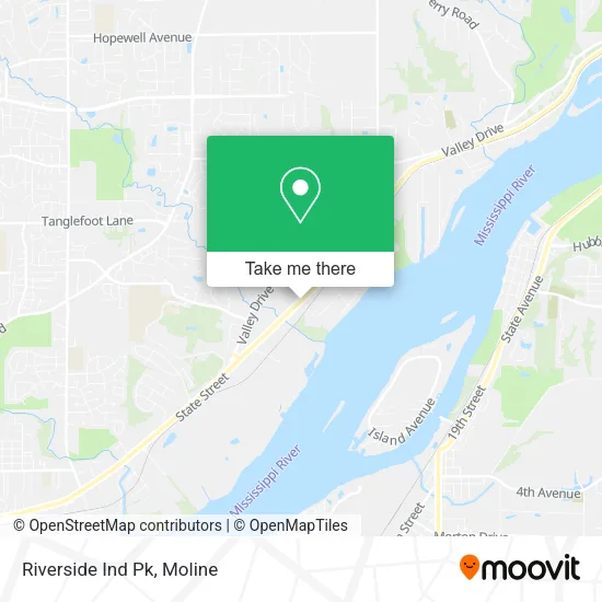 Riverside Ind Pk map