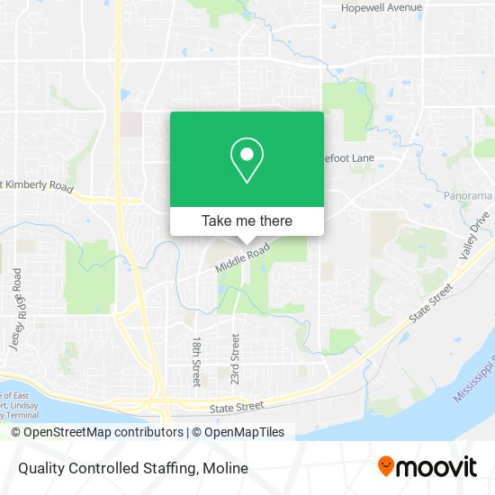 Quality Controlled Staffing map