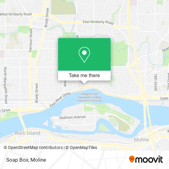 Soap Box map