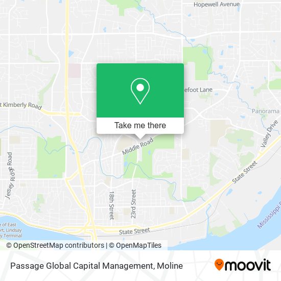 Mapa de Passage Global Capital Management