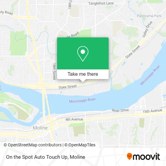 Mapa de On the Spot Auto Touch Up
