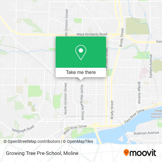 Growing Tree Pre-School map