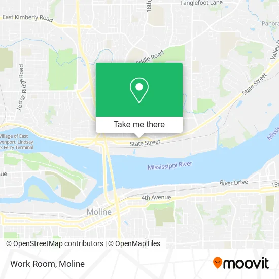 Work Room map