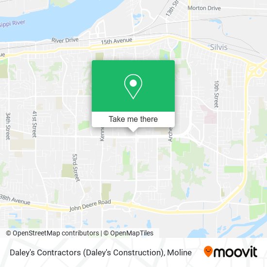 Mapa de Daley's Contractors (Daley's Construction)