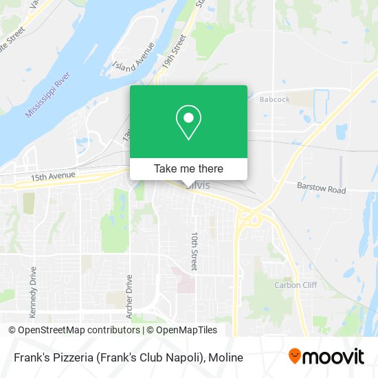 Frank's Pizzeria (Frank's Club Napoli) map