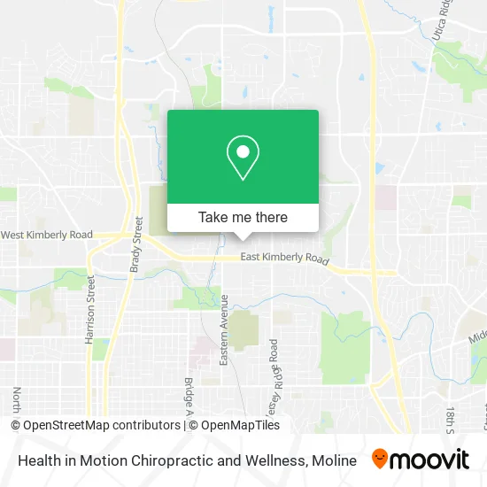 Mapa de Health in Motion Chiropractic and Wellness
