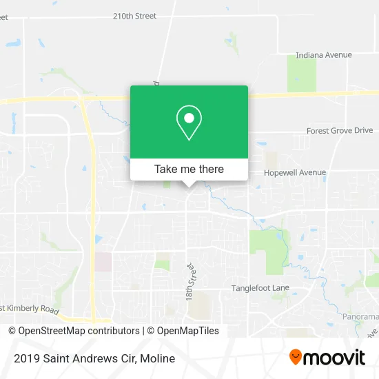 2019 Saint Andrews Cir map