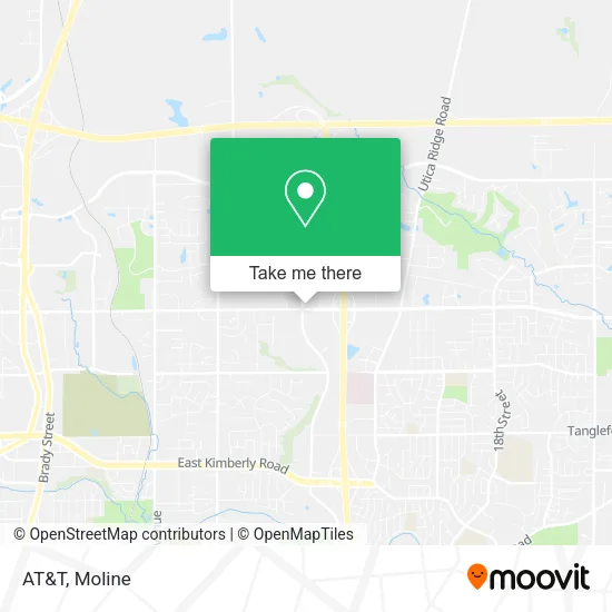 AT&T map
