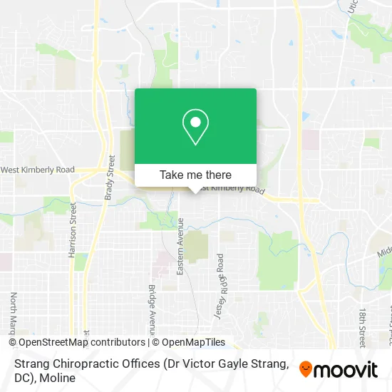 Strang Chiropractic Offices (Dr Victor Gayle Strang, DC) map