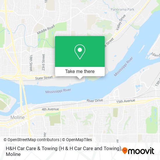 H&H Car Care & Towing map