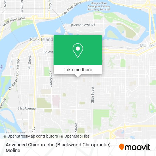 Advanced Chiropractic (Blackwood Chiropractic) map