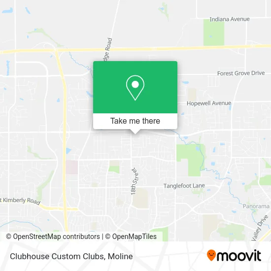 Mapa de Clubhouse Custom Clubs