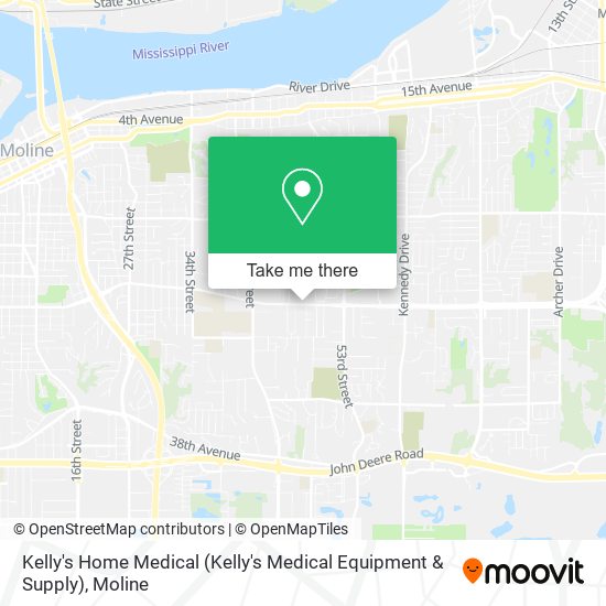 Kelly's Home Medical (Kelly's Medical Equipment & Supply) map