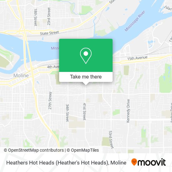 Mapa de Heathers Hot Heads (Heather's Hot Heads)