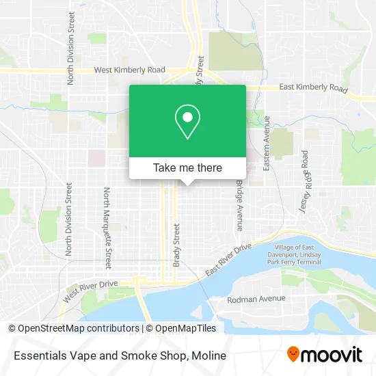 Essentials Vape and Smoke Shop map