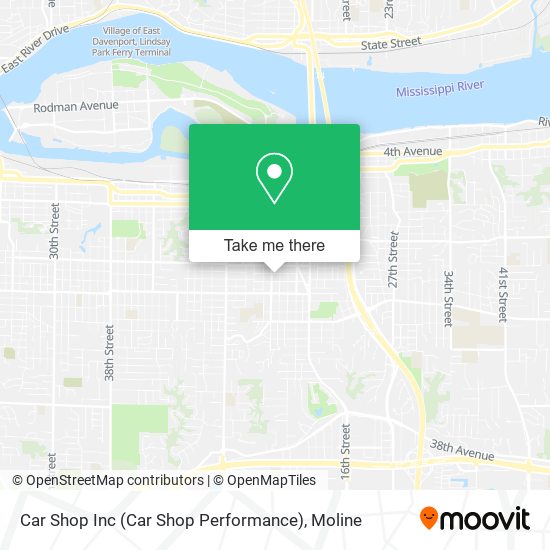 Car Shop Inc (Car Shop Performance) map