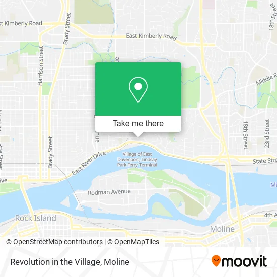 Revolution in the Village map