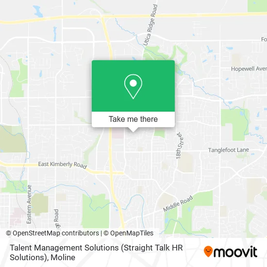 Mapa de Talent Management Solutions (Straight Talk HR Solutions)