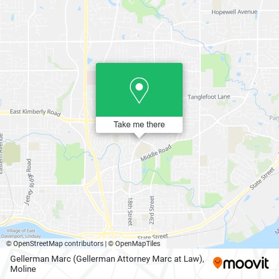 Gellerman Marc (Gellerman Attorney Marc at Law) map