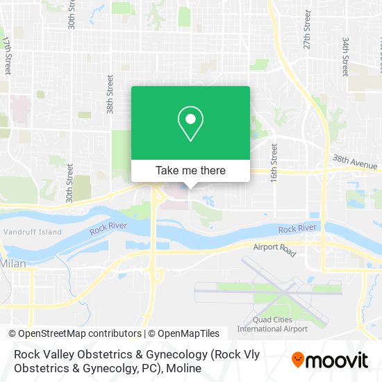 Rock Valley Obstetrics & Gynecology (Rock Vly Obstetrics & Gynecolgy, PC) map