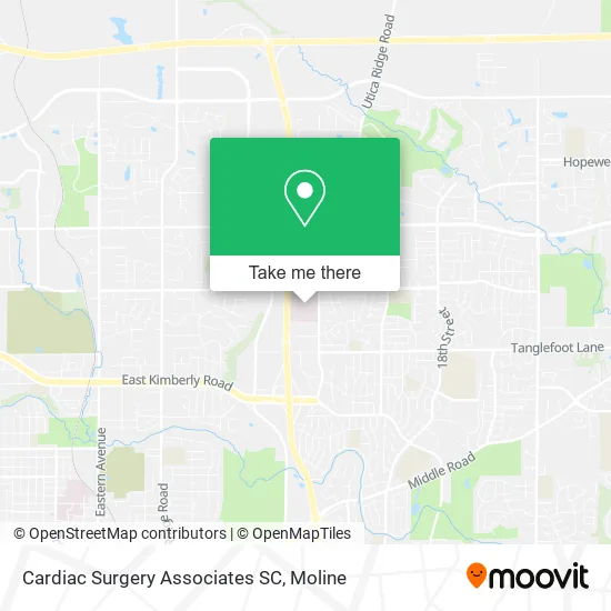 Mapa de Cardiac Surgery Associates SC
