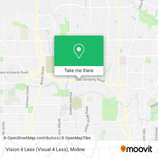 Vision 4 Less (Visual 4 Less) map