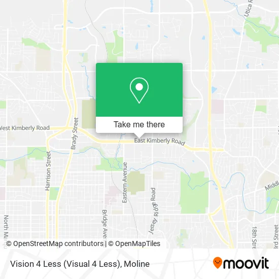 Mapa de Vision 4 Less (Visual 4 Less)