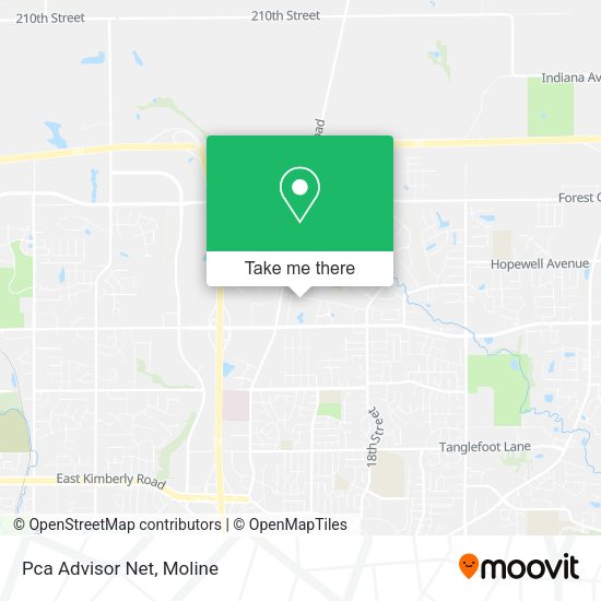 Pca Advisor Net map