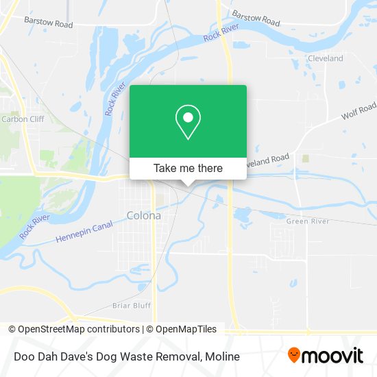 Doo Dah Dave's Dog Waste Removal map