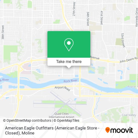 American Eagle Outfitters (American Eagle Store - Closed) map