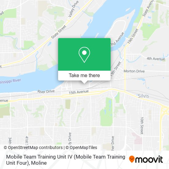 Mapa de Mobile Team Training Unit IV