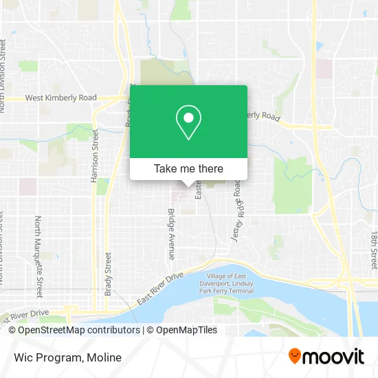 Wic Program map