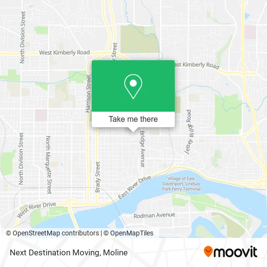 Next Destination Moving map
