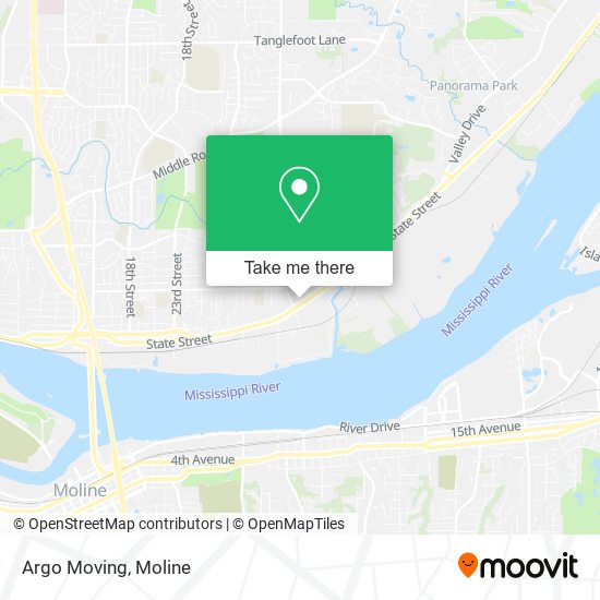 Mapa de Argo Moving