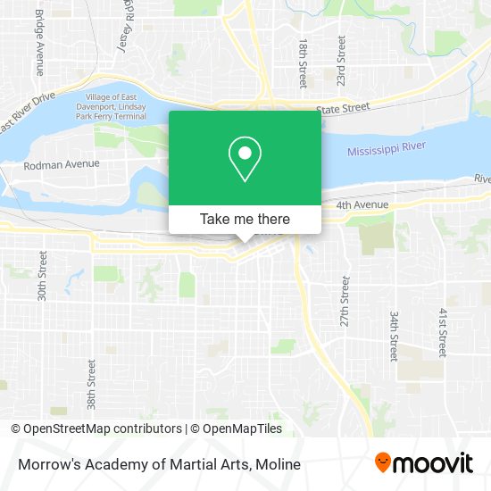 Mapa de Morrow's Academy of Martial Arts