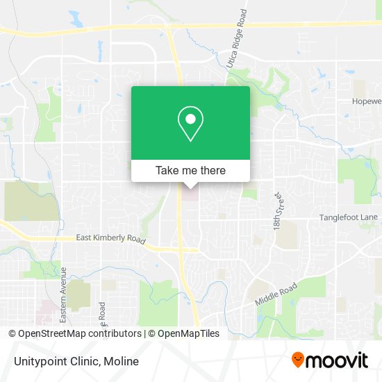 Unitypoint Clinic map