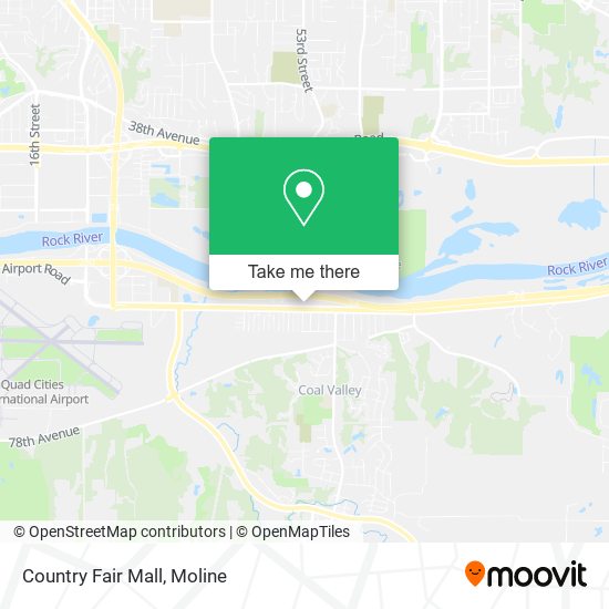 Mapa de Country Fair Mall