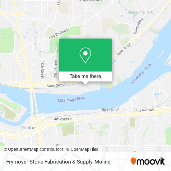 Frymoyer Stone Fabrication & Supply map