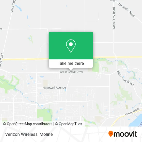 Verizon Wireless map