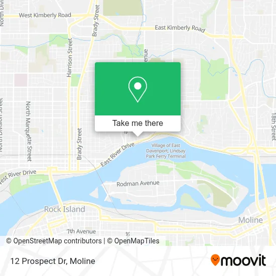 12 Prospect Dr map
