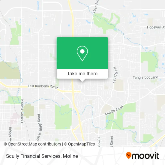 Mapa de Scully Financial Services