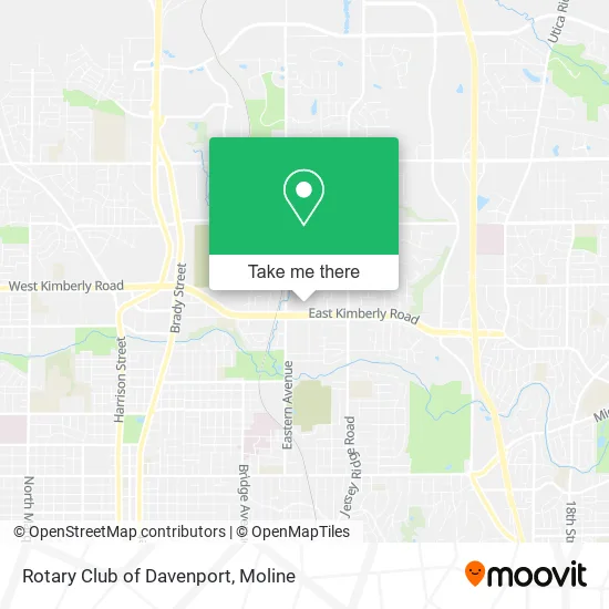 Mapa de Rotary Club of Davenport