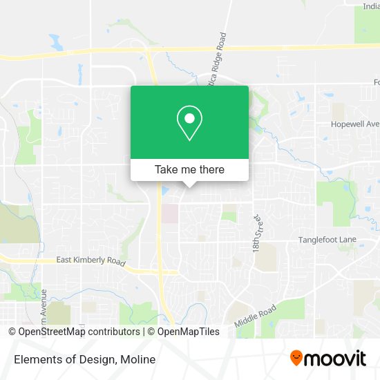 Elements of Design map