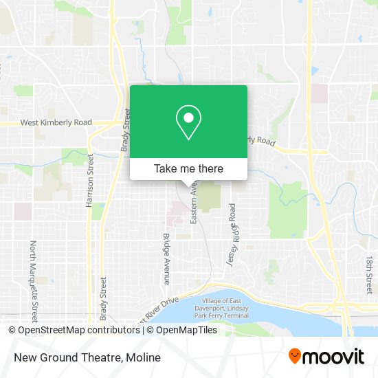 Mapa de New Ground Theatre