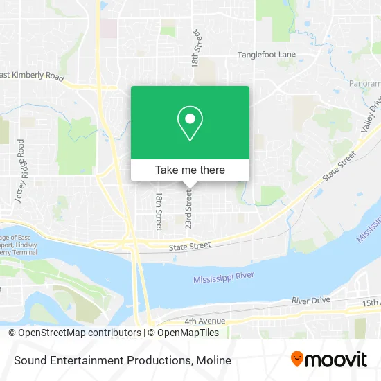 Sound Entertainment Productions map