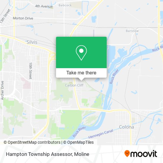 Hampton Township Assessor map