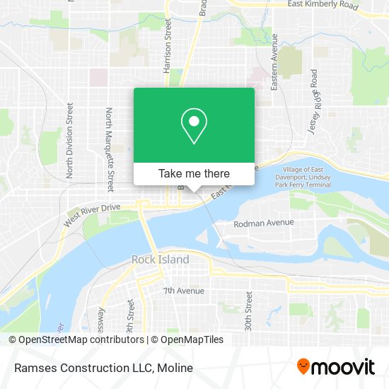 Ramses Construction LLC map