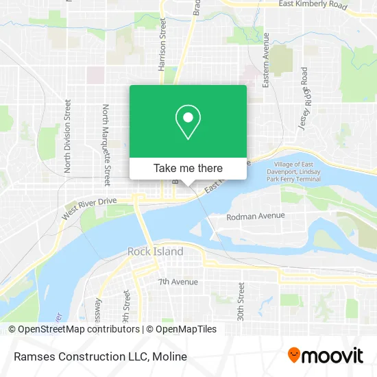 Ramses Construction LLC map